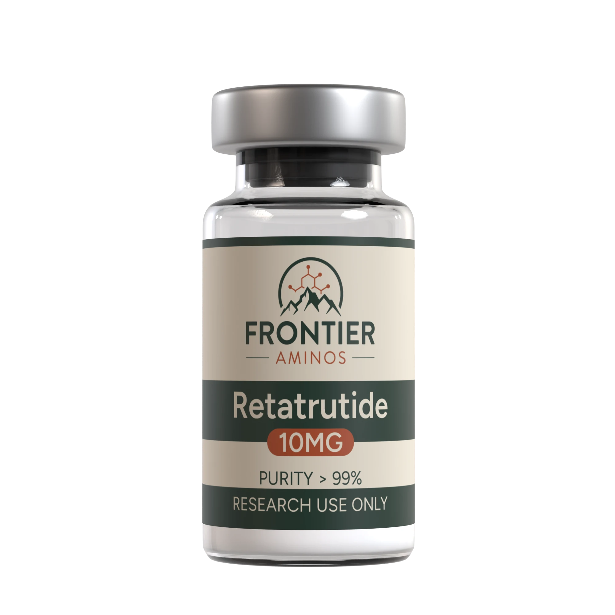 Frontier Aminos retatrutide research vial